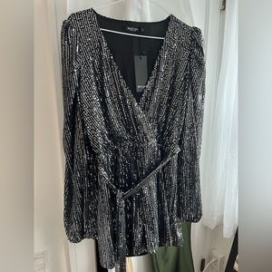 New Sequin Romper